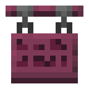 Crimson Hanging Sign