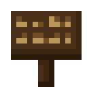 Dark Oak Sign