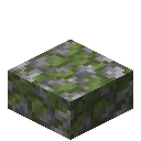 Mossy Cobblestone Slab
