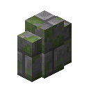 Mossy Stone Brick Wall