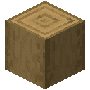 Stripped Oak Log