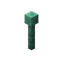 Waxed Oxidized Lightning Rod