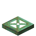 Waxed Weathered Copper Trapdoor