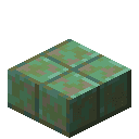 Weathered Cut Copper Slab